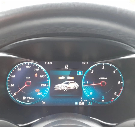 Mercedes-Benz Klasa C cena 132800 przebieg: 93000, rok produkcji 2019 z Turek małe 154